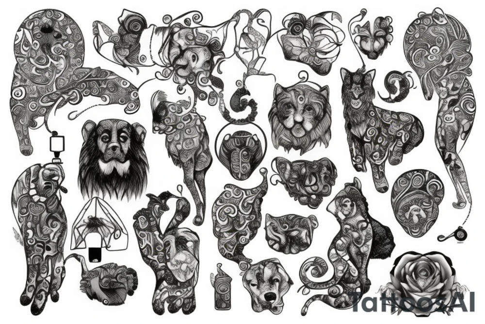 Leo sign tattoo idea