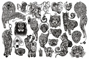 Leo sign tattoo idea