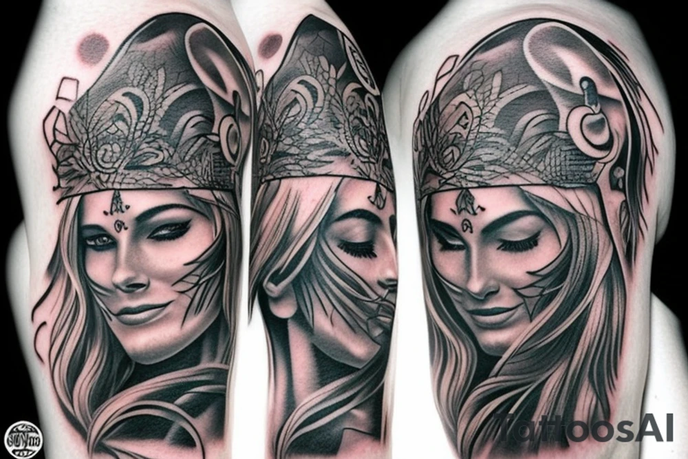Warrior tattoo idea