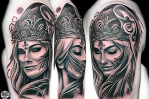 Warrior tattoo idea