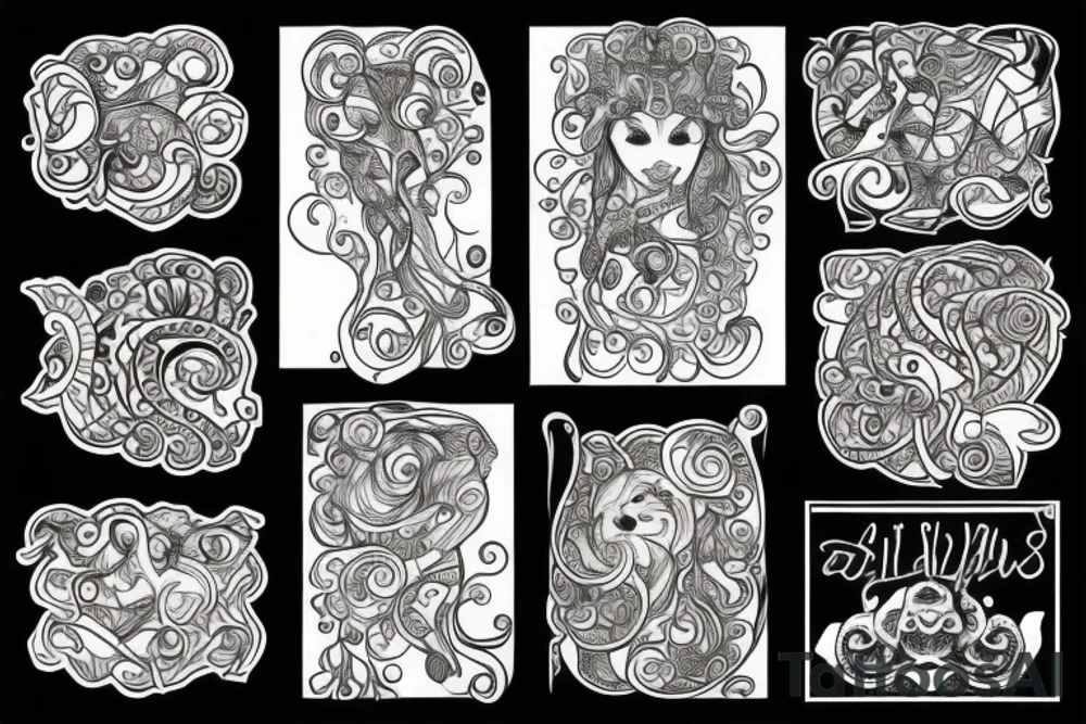 Leo sign tattoo idea