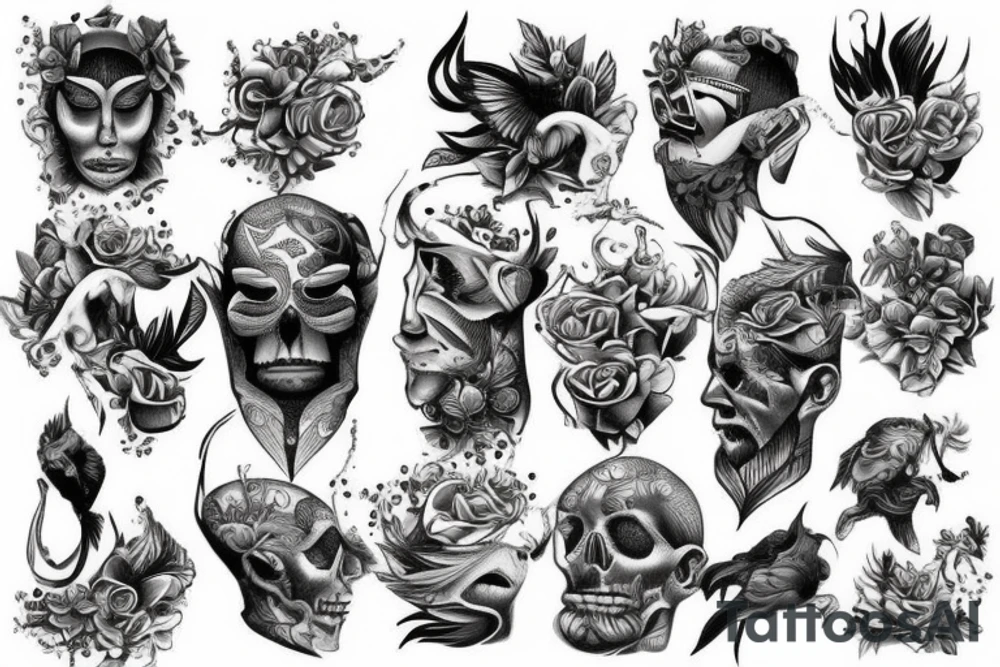 Masculine tattoo idea