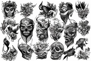 Masculine tattoo idea