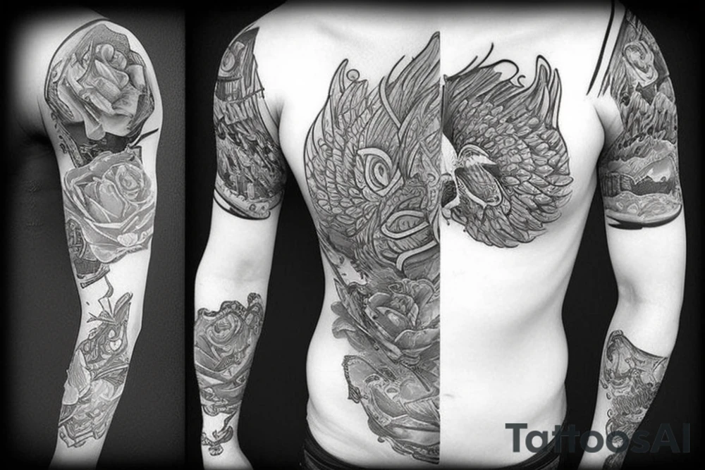 Masculine tattoo idea
