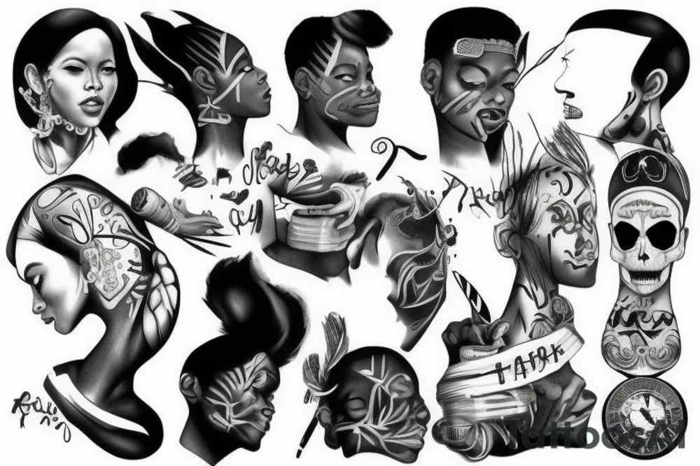 Racist tattoo idea