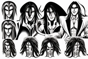 Alucard from Castlevania tattoo idea