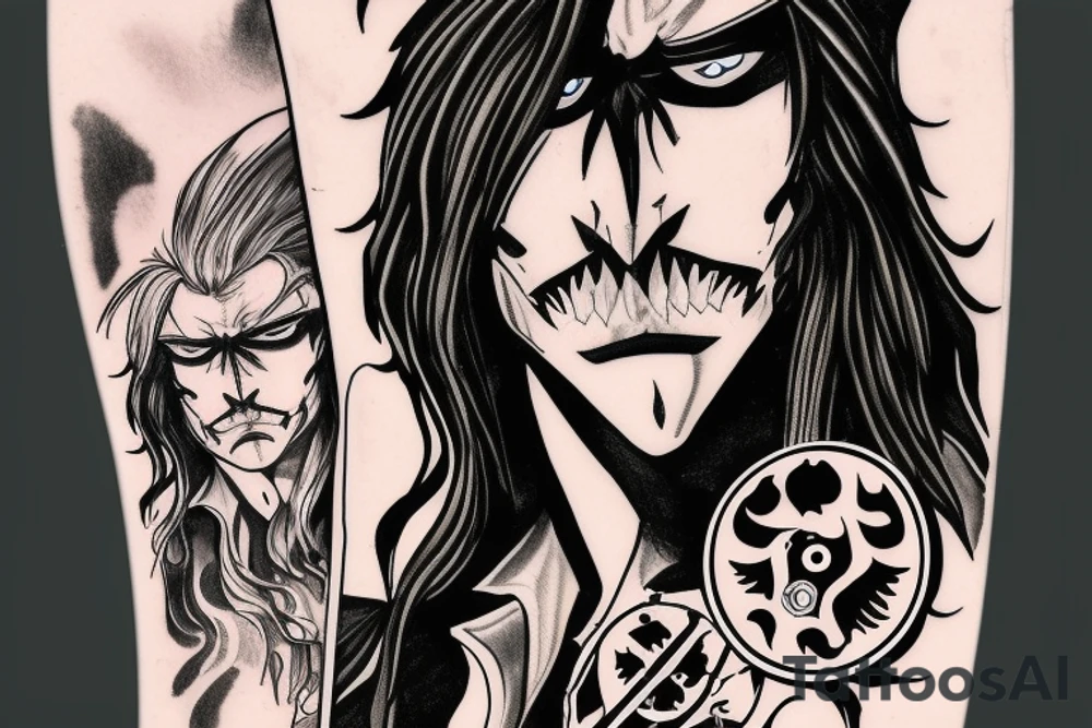 Alucard from Castlevania tattoo idea