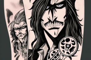 Alucard from Castlevania tattoo idea