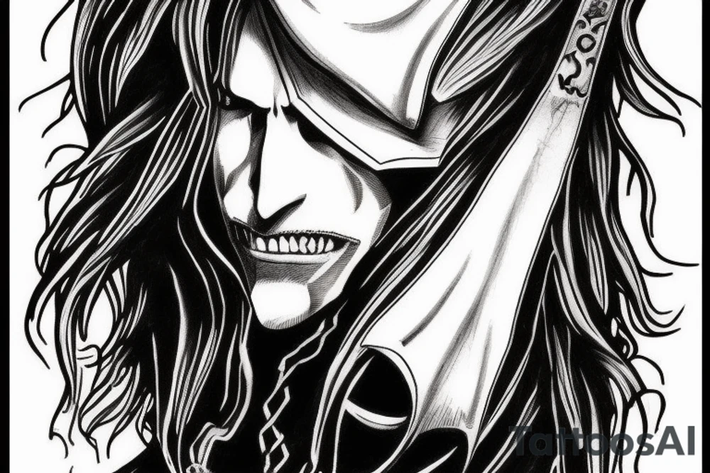 Alucard from Castlevania tattoo idea
