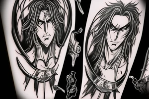 Alucard from Castlevania tattoo idea
