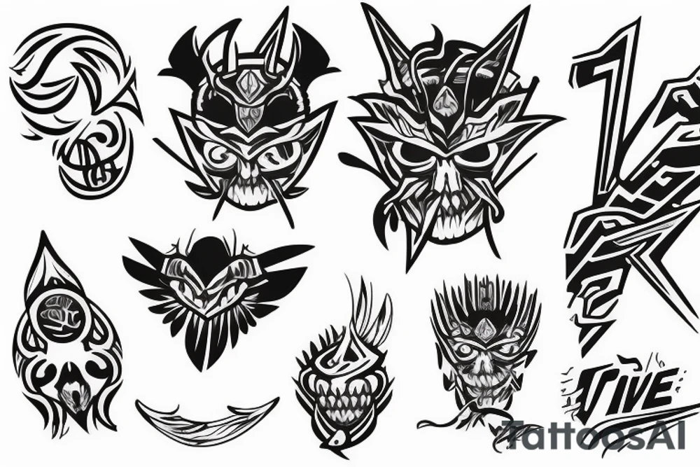 tribe active ltd logo tattoo idea
