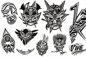 tribe active ltd logo tattoo idea