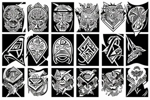 tribe active ltd logo tattoo idea