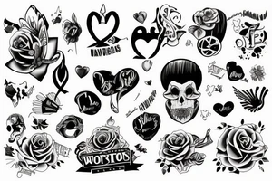 the wording Lola tattoo idea