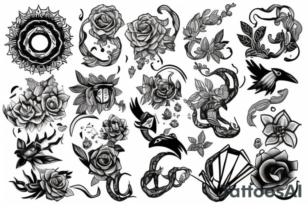 adventurous tattoo idea