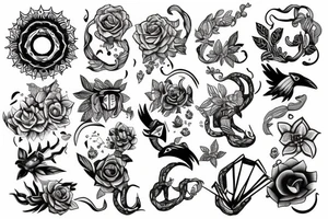 adventurous tattoo idea