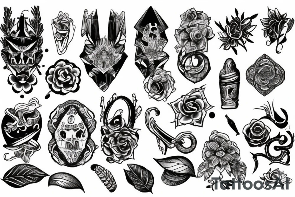 adventurous tattoo idea