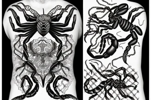 scorpion tattoo idea