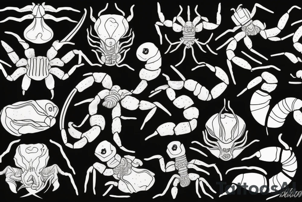 scorpion tattoo idea