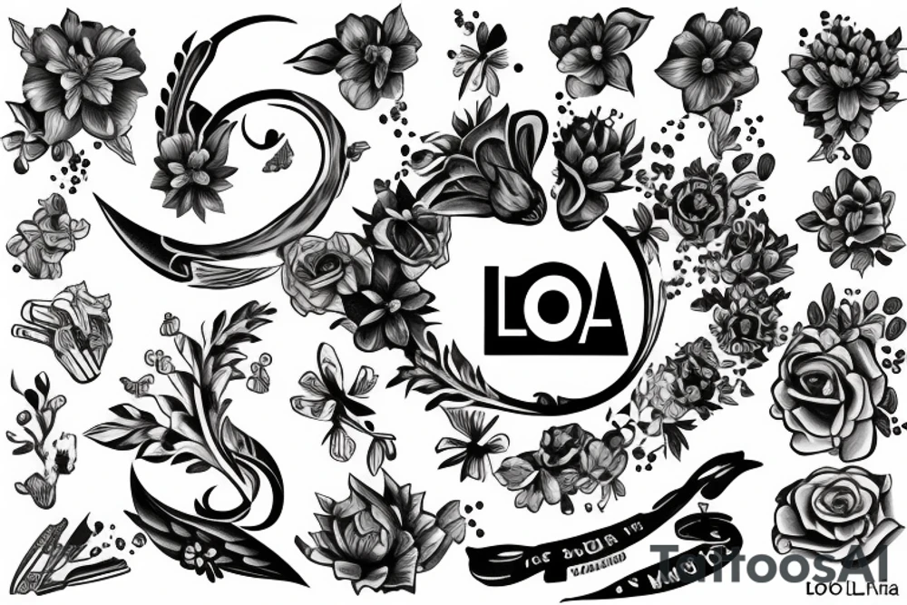the name Lola and 6.7.15 tattoo idea