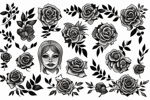 the name Lola and '6.7.15' tattoo idea