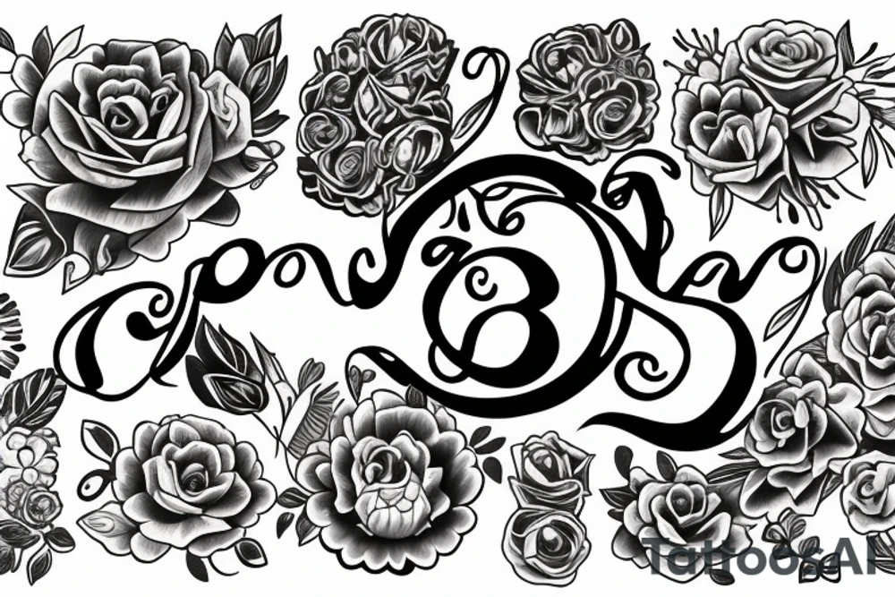the name Lola and '6.7.15' tattoo idea