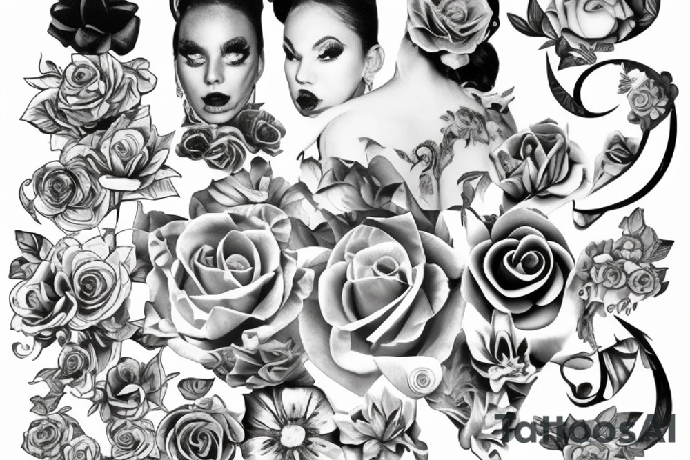 the name 'Lola' and '6.7.15' tattoo idea