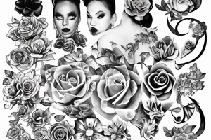 the name 'Lola' and '6.7.15' tattoo idea
