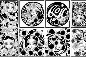 the name 'Lola' and '6.7.15' tattoo idea