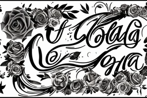 the name 'Lola' and '6.7.15' tattoo idea