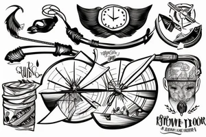 rowing tattoo idea