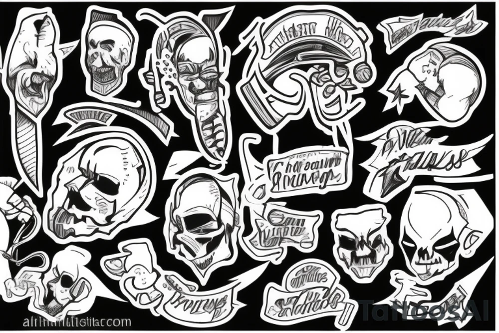 row crew tattoo idea