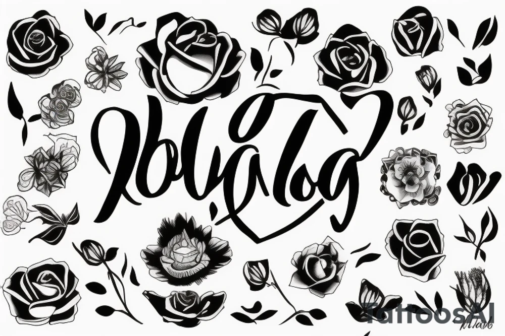 my daughters name Lola tattoo idea