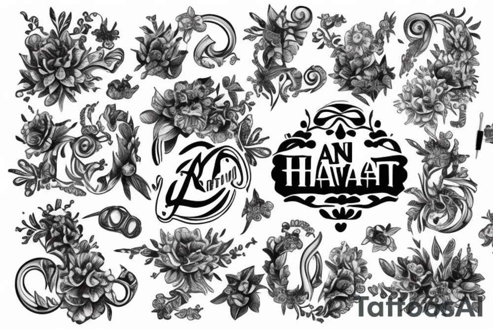 ANNA hart tattoo idea