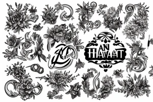 ANNA hart tattoo idea