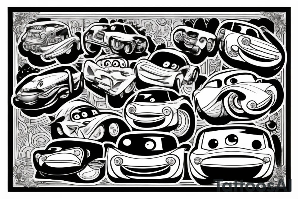 Lighting McQueen tattoo idea