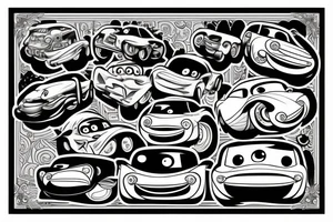 Lighting McQueen tattoo idea