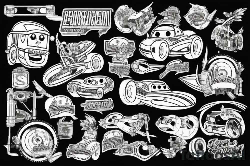 Lighting McQueen tattoo idea