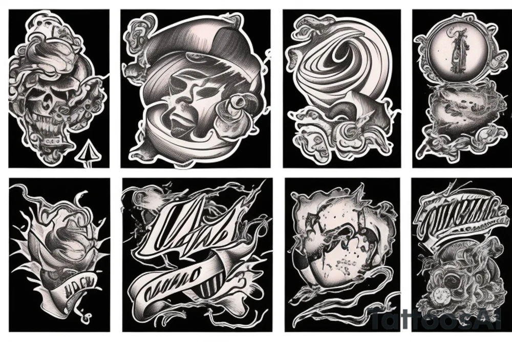 a tornado tattoo idea