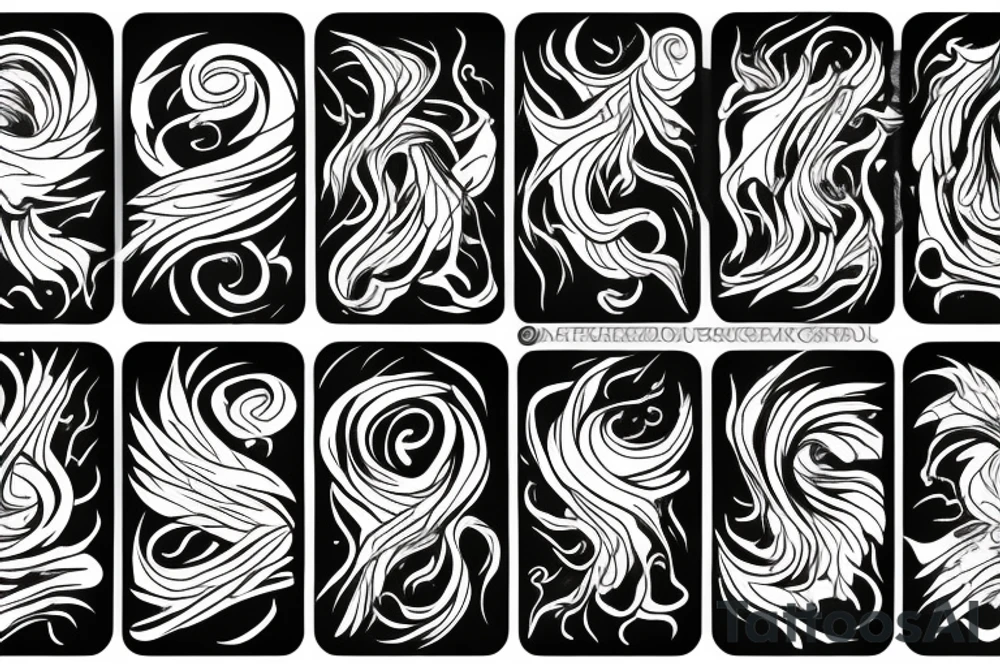 a tornado tattoo idea