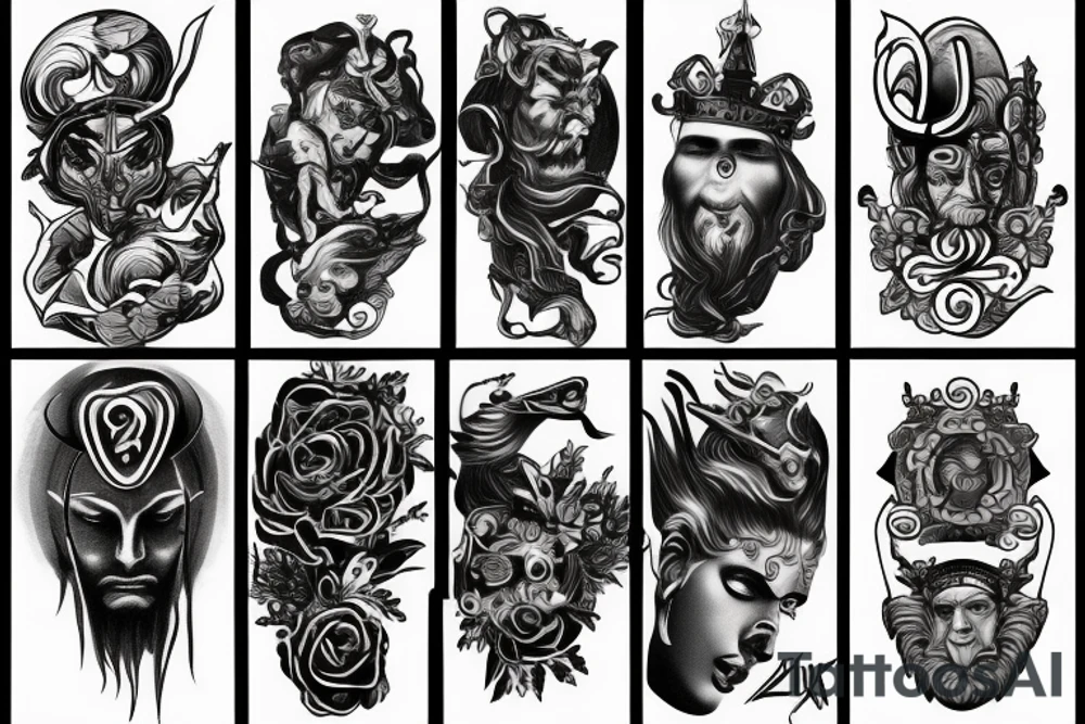Zeus tattoo idea