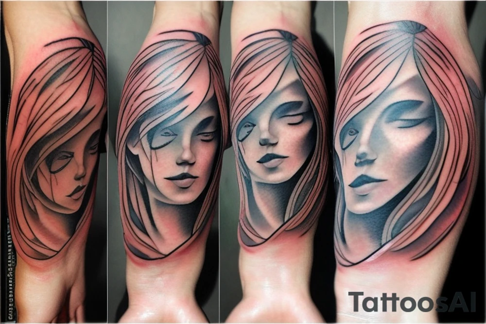 a big storm tattoo idea