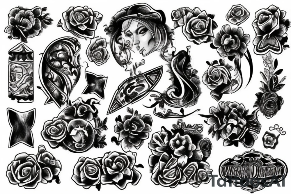western tattoo idea