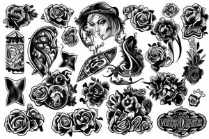 western tattoo idea