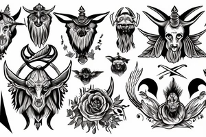 Baphomet 37 tattoo idea