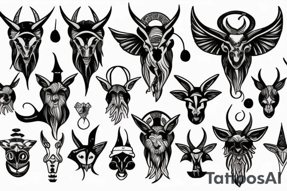 Baphomet 37 tattoo idea