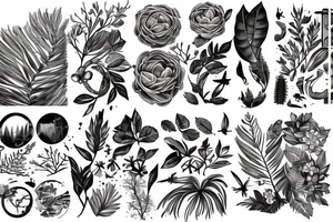 Outdoor traveling nature enthusiast tattoo idea