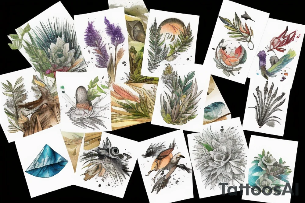 Outdoor traveling nature enthusiast tattoo idea