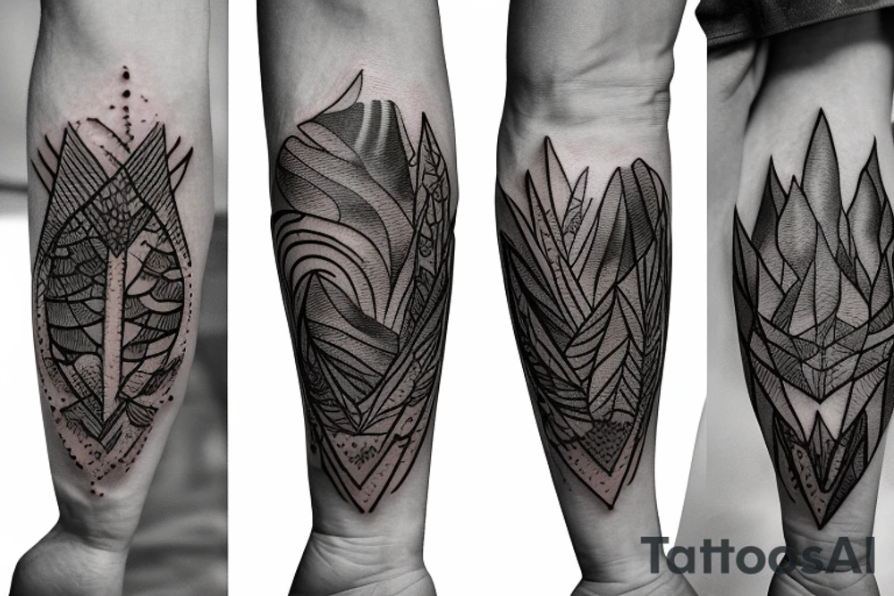 Outdoor traveling nature enthusiast tattoo idea