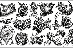Waterfall tattoo idea
